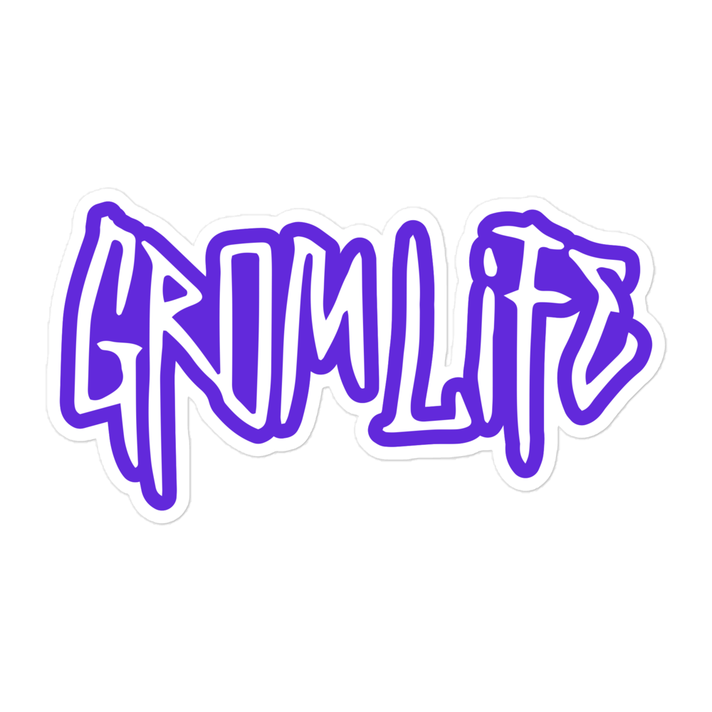 Grom Life Sticker (Purple)