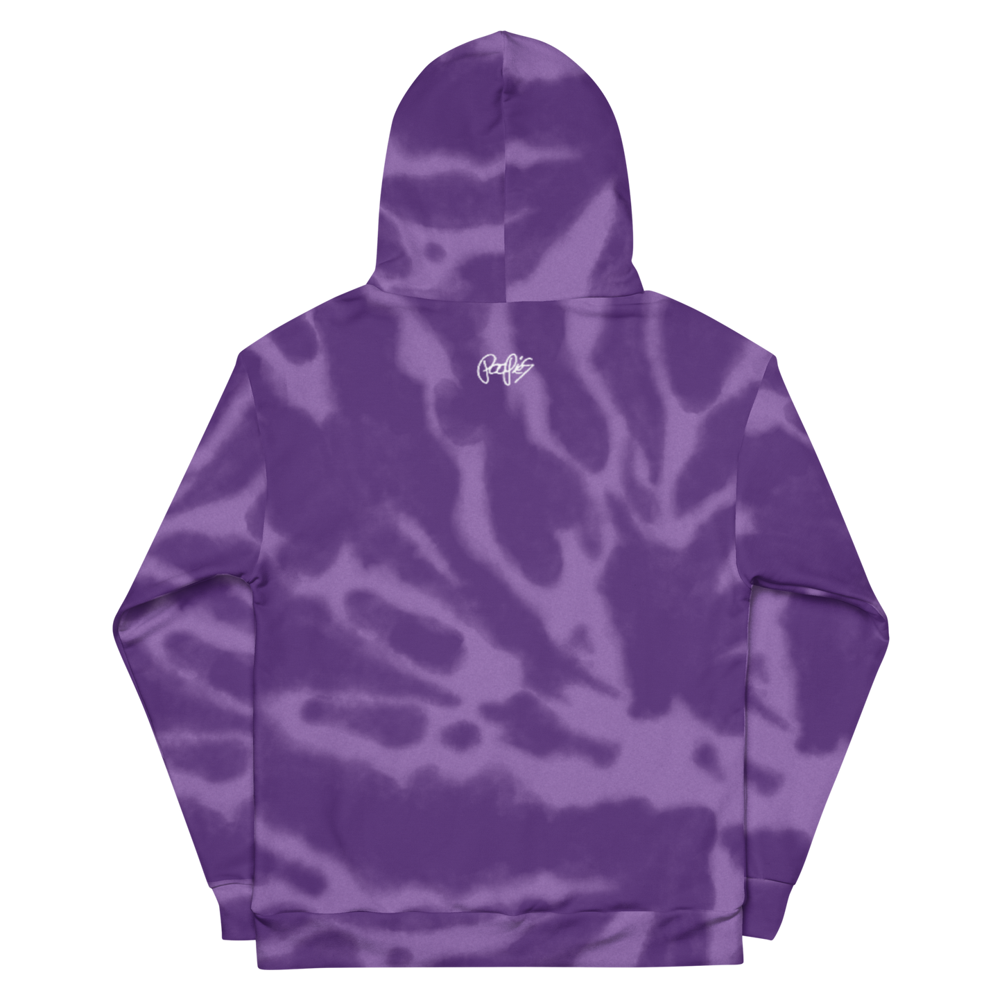 Purple Tie-Dye Premium Hoodie (Unisex)